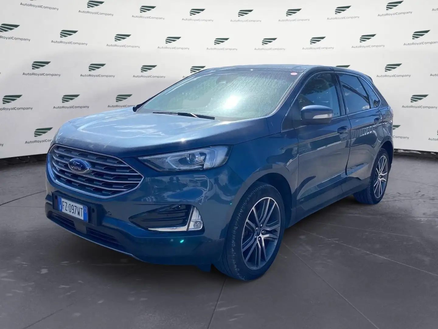 Ford Edge 2.0 EcoBlue 240 CV AWD Start&Stop aut. Titanium Blau - 1