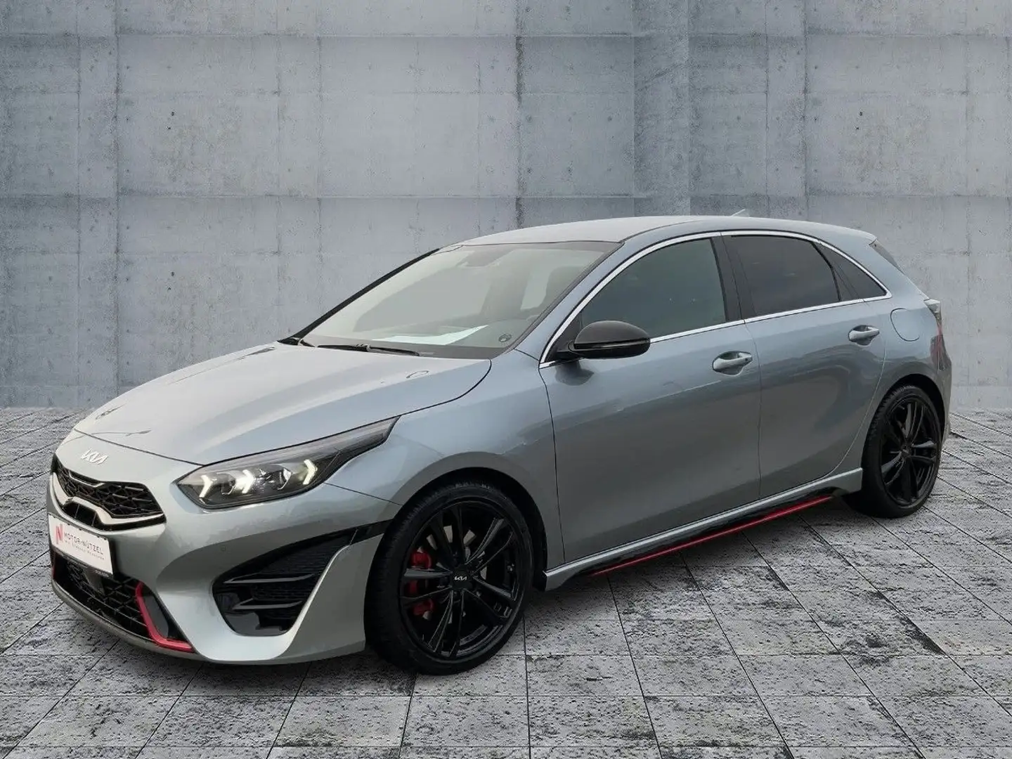 Kia Ceed / cee'd ceed 1.6 TGDI GT Bi-LED+ACC+NAV+RFK+2xSHZ+DAB Zilver - 2