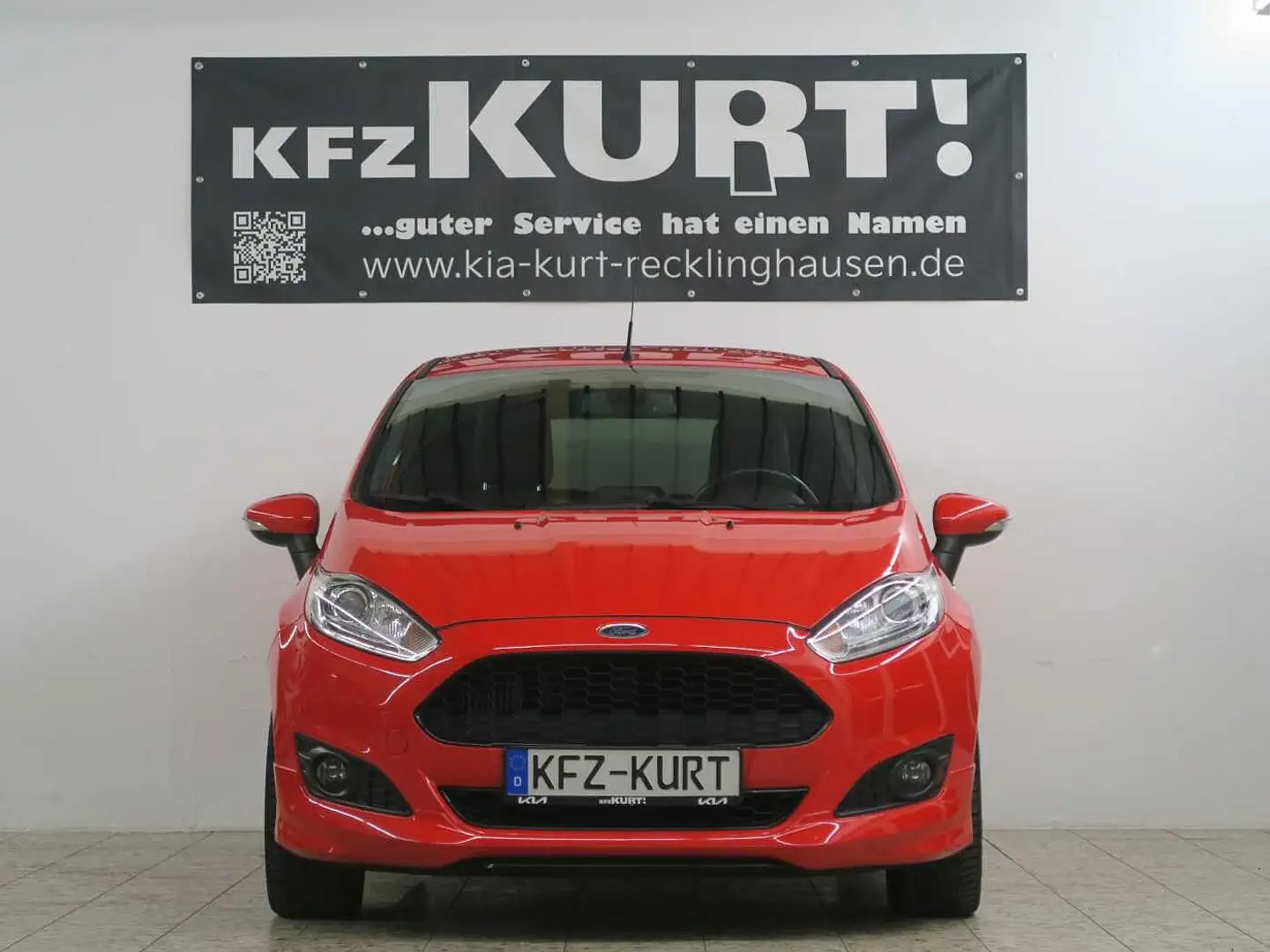 Ford Fiesta 3-Türer 1.0 EcoBoost Start-Stop ST-LINE Rood - 2