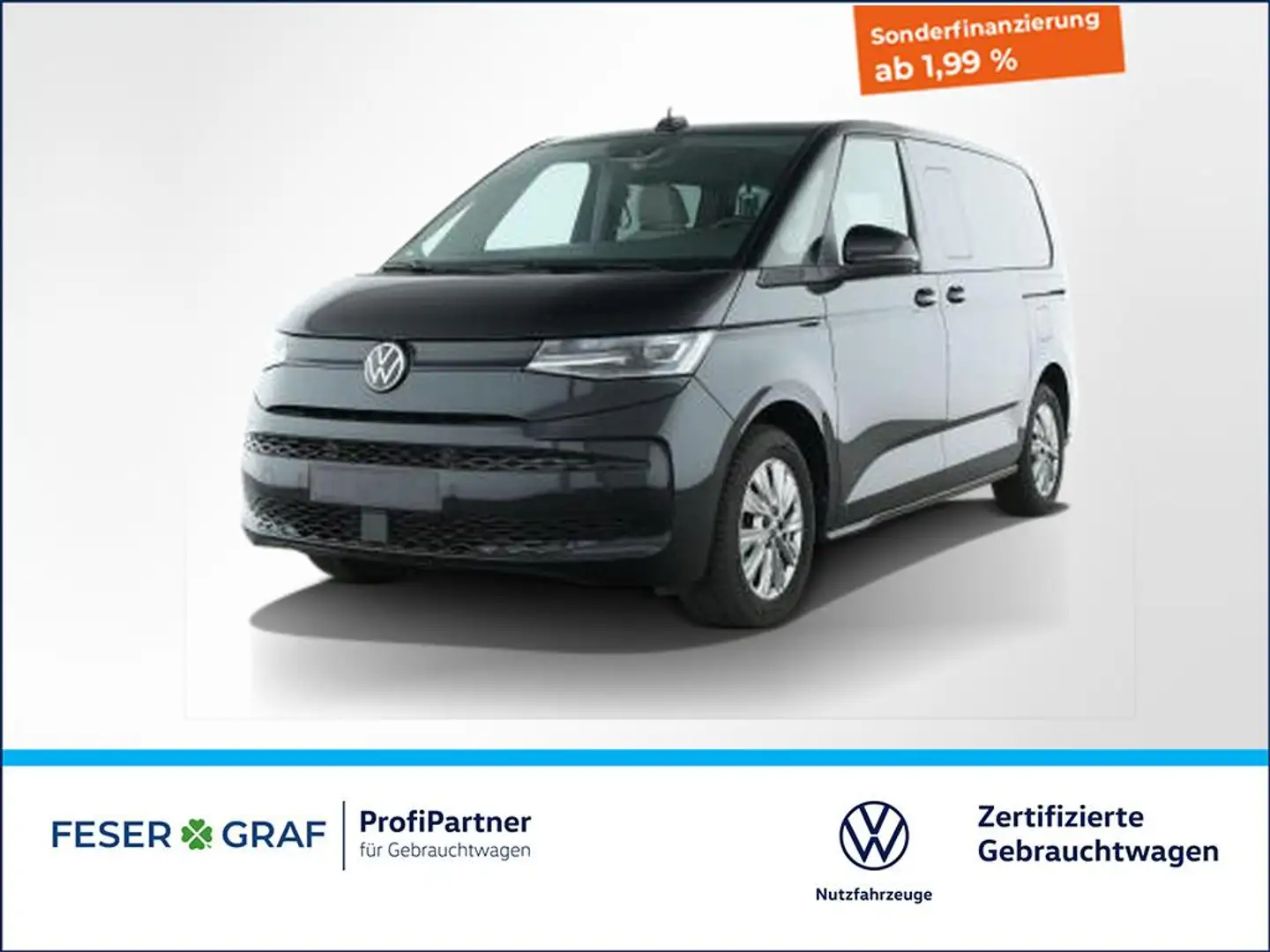 Volkswagen T7 Multivan 2.0TDI DSG 7Sitze LED-Matrix Family+TopPaket Schwarz - 1