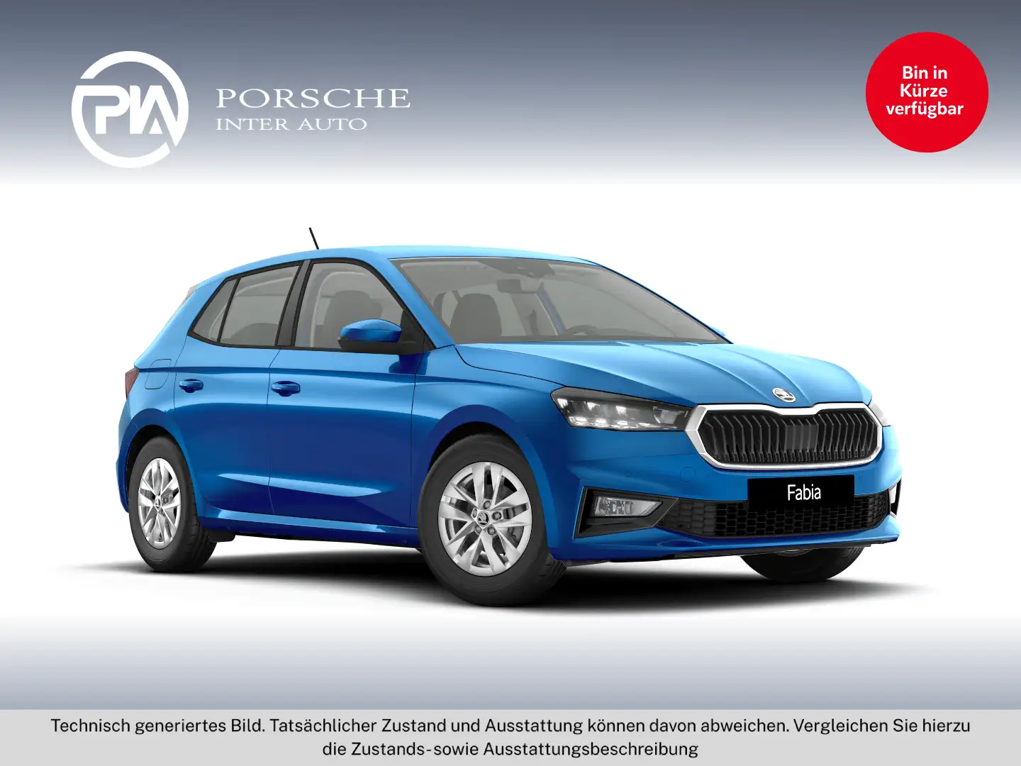Skoda Fabia Selection TSI Blau - 1