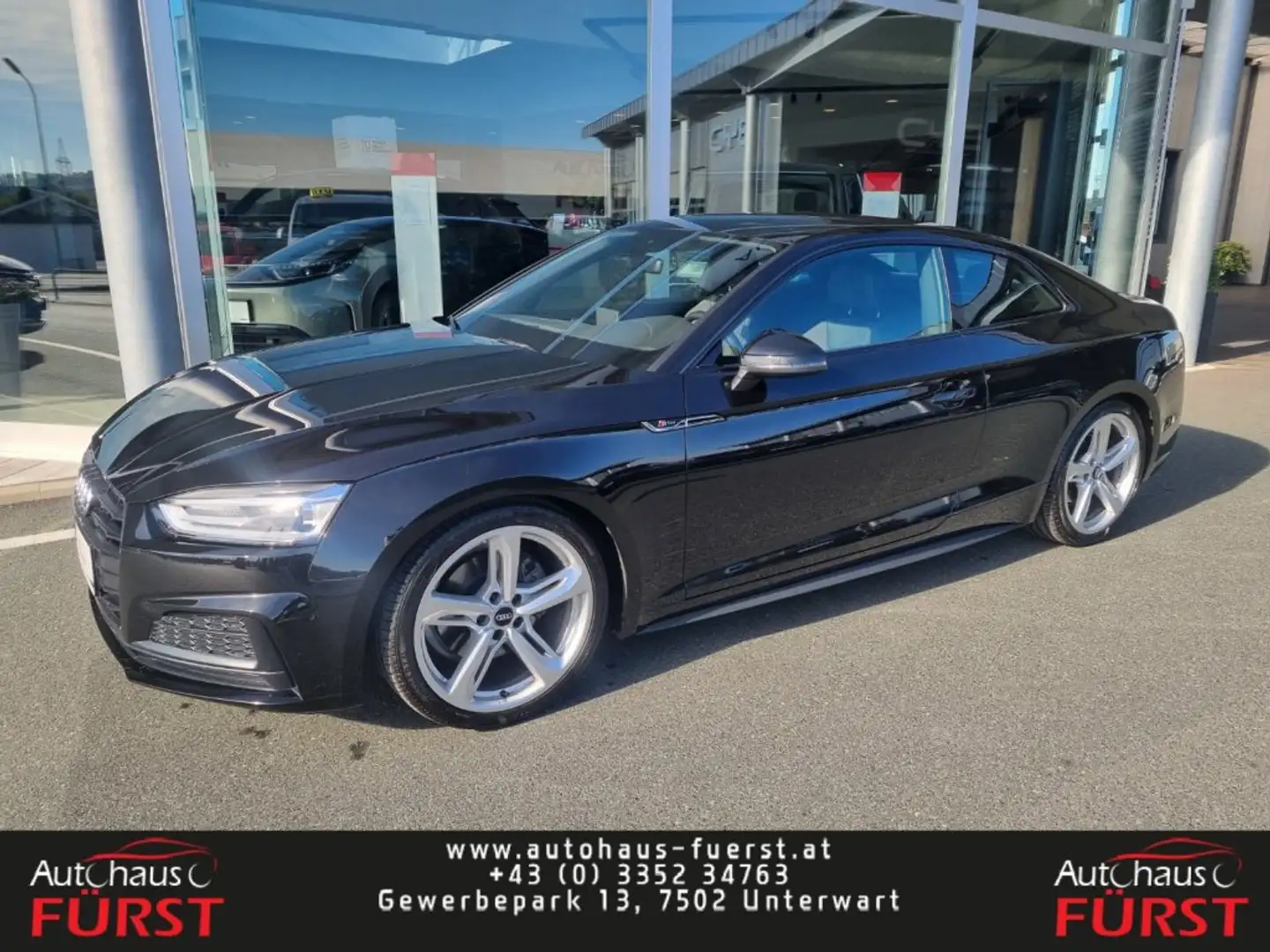 Audi A5 Coupe 2,0 TFSI sport Schwarz - 1