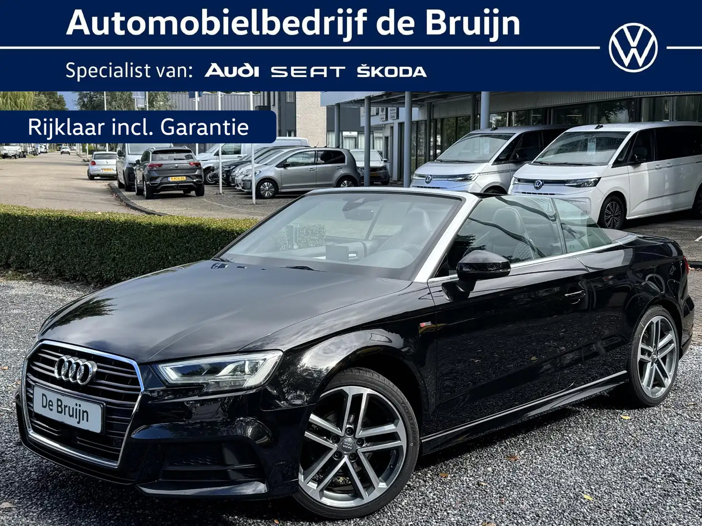 Audi A3 Cabriolet 1.5 TFSI 150pk Aut. S-Line (Leder,Camera Noir - 1