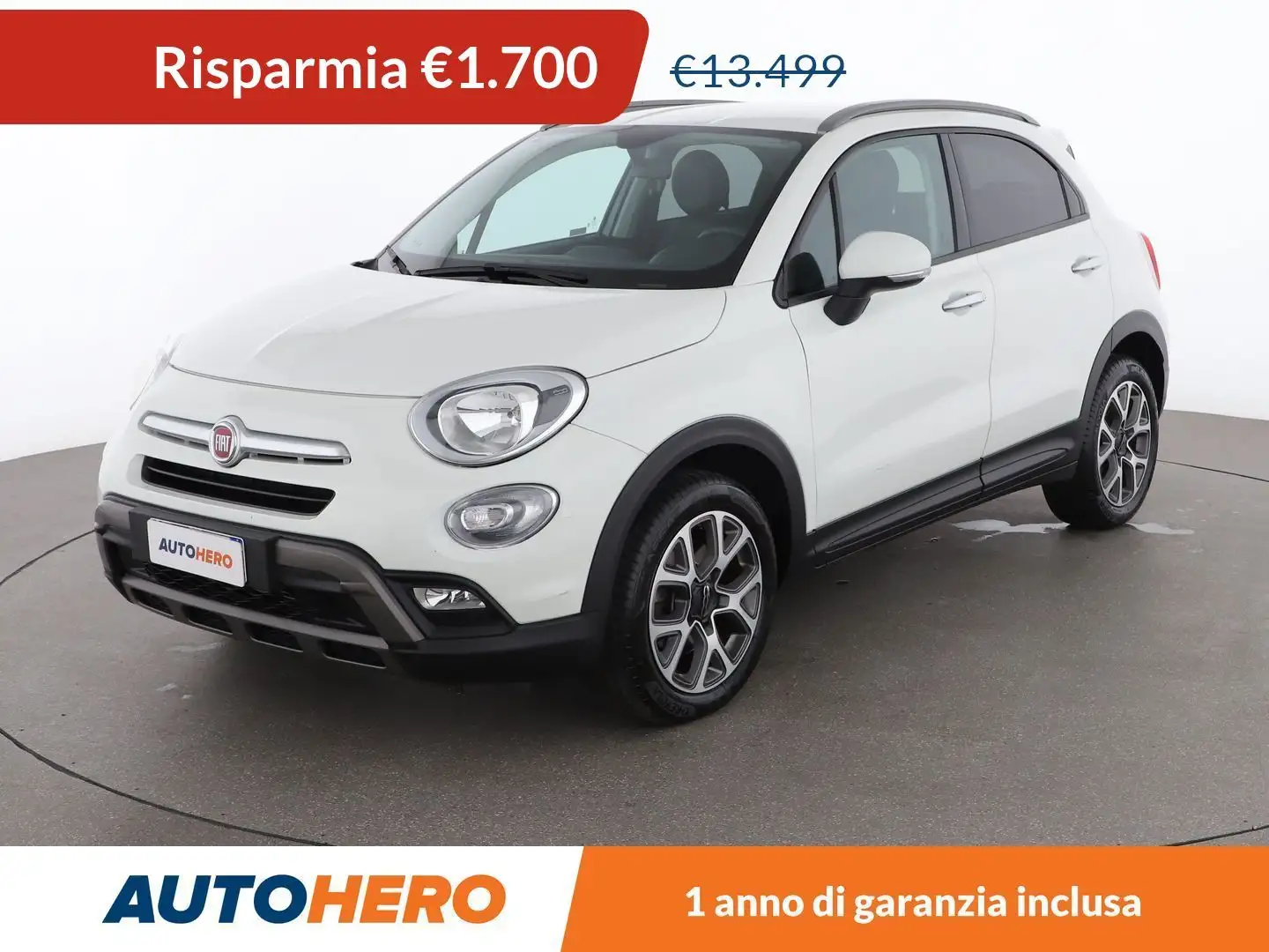 Fiat 500X 1.3 M-Jet City Cross 95 CV Bianco - 1