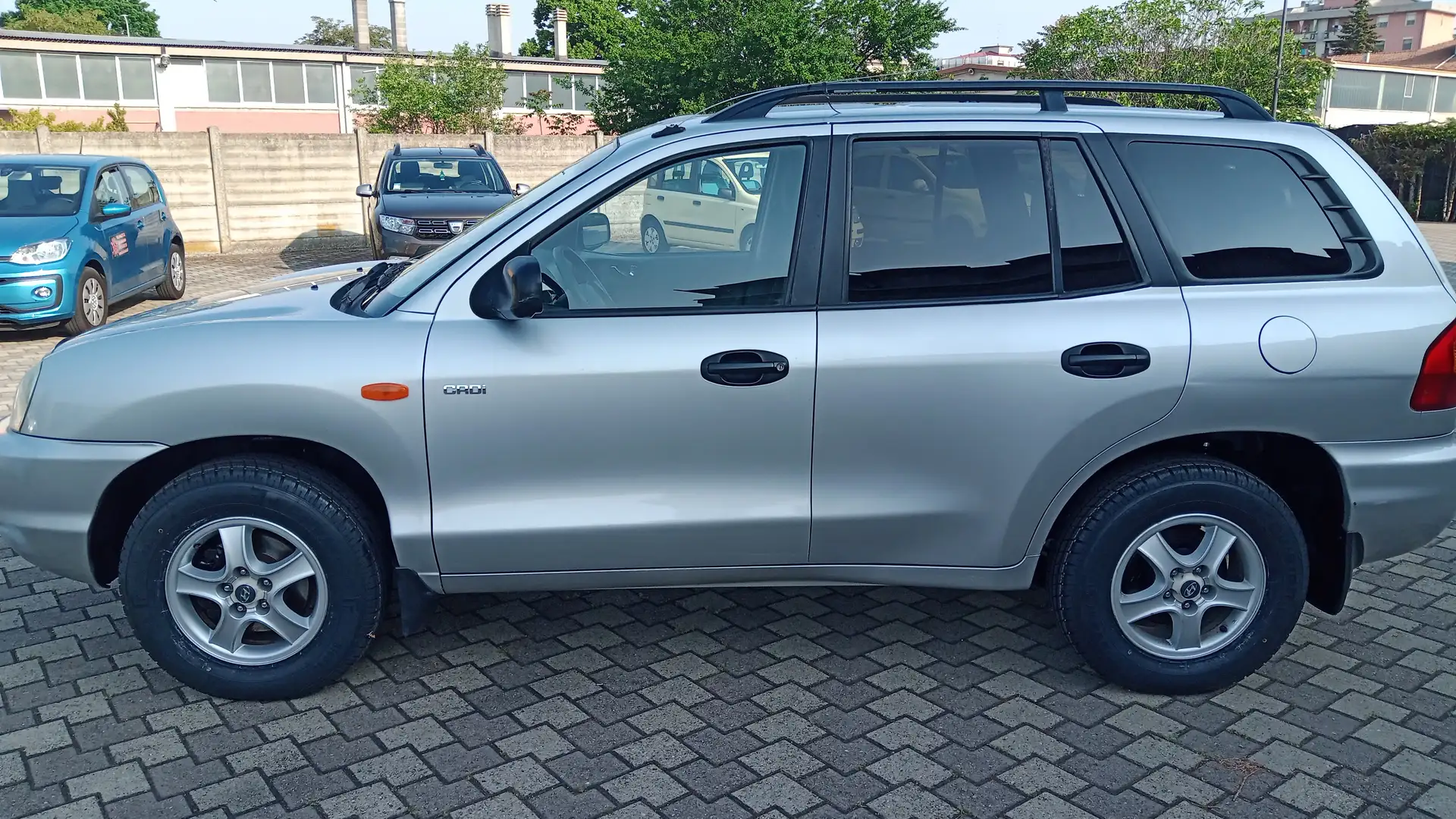 Hyundai SANTA FE Santa Fe I 2000 2.0 crdi GL Plus Plateado - 2