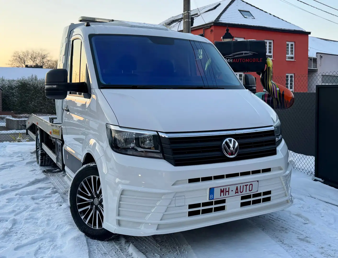 Volkswagen Crafter 2.0TDi DÉPANNEUSE / TAKELWAGEN / AUTOTRANSPORT Weiß - 1