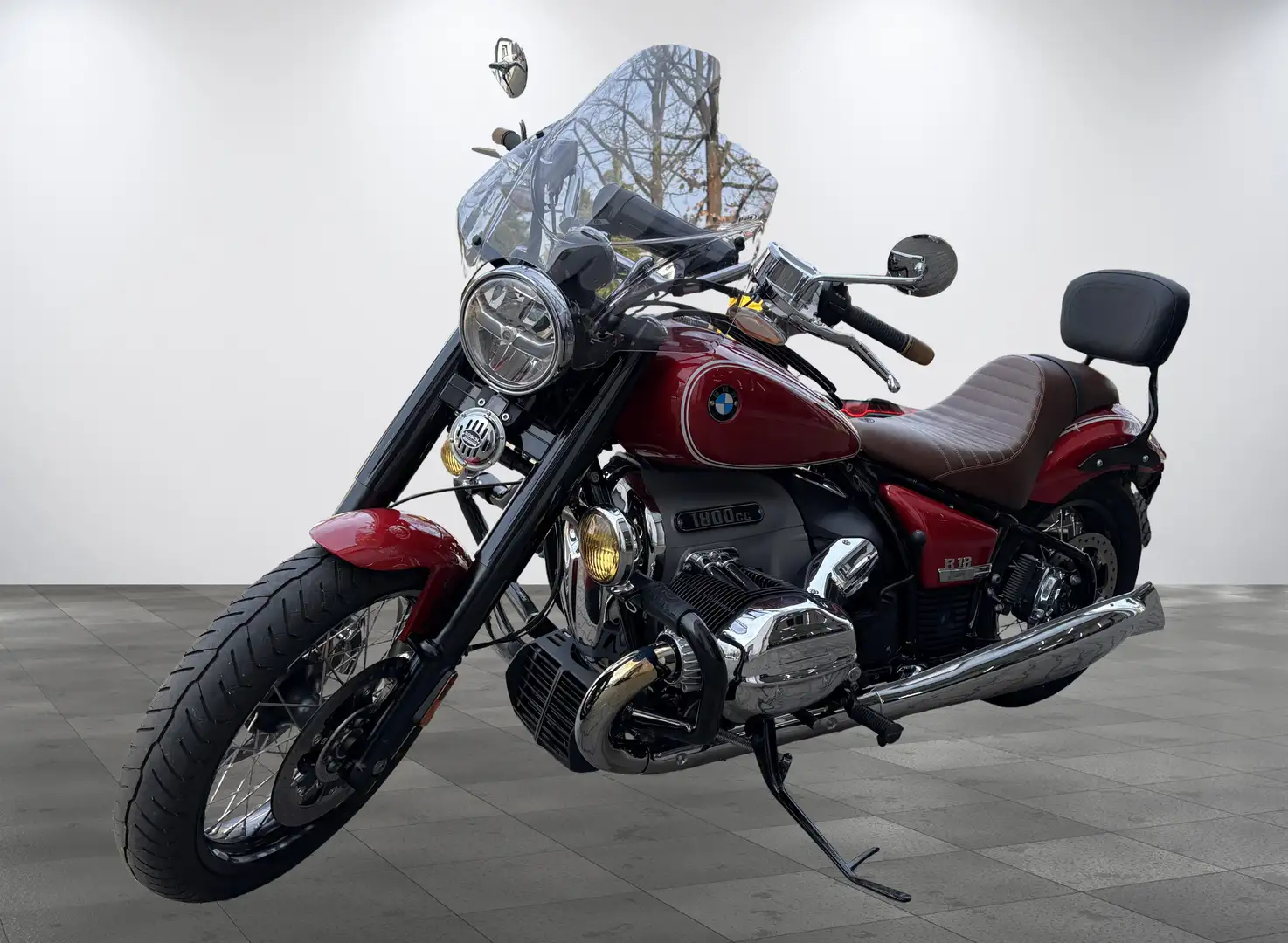 BMW R 18 Rückfahrhilfe Heizbare Griffe Chrom Paket Tempo Rojo - 1