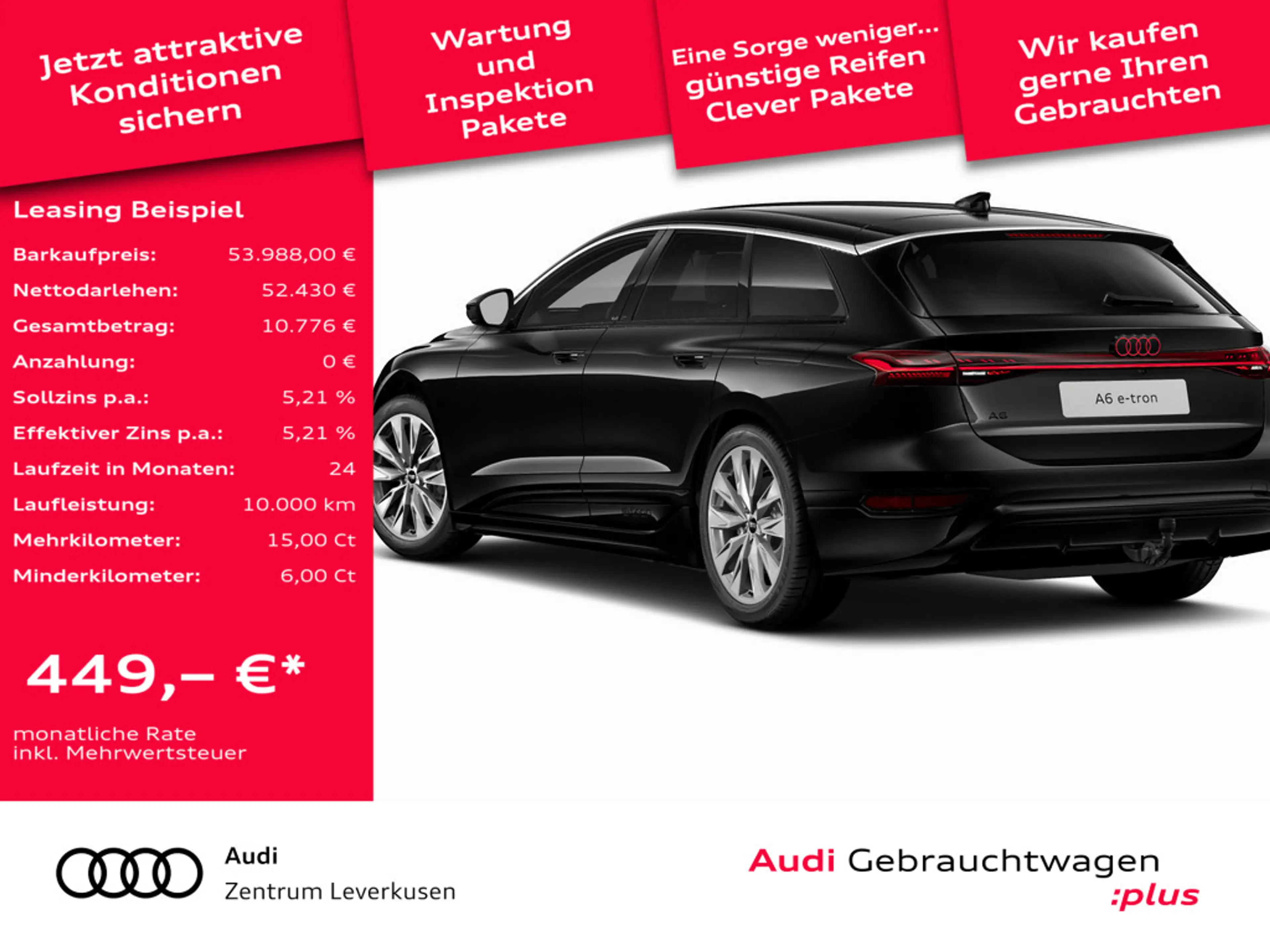 Audi A6 e-tron Avant ACC AHK LUFT NAVI 360° KAM — photo 2