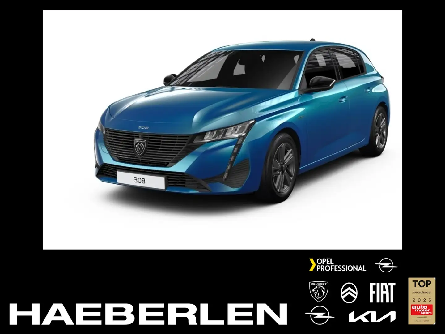 Peugeot 308 Style Hybrid 146PS *GEWERBEKUNDEN*BESTELLER* Albastru - 1