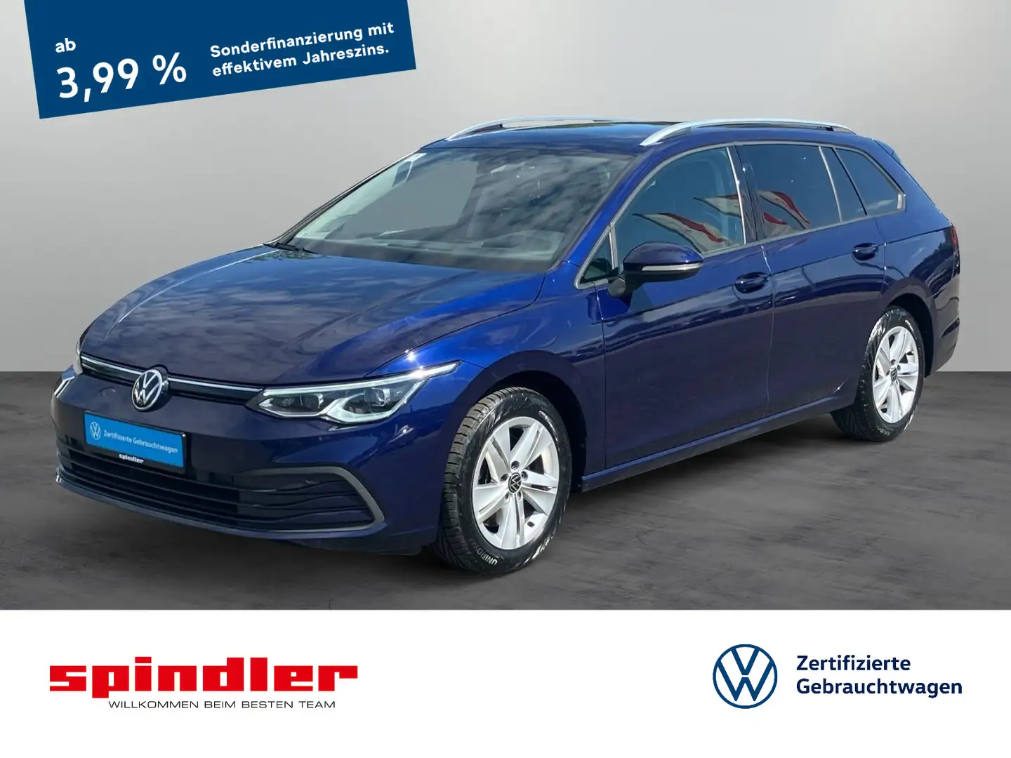 Volkswagen Golf Variant Life 2.0TDI DSG/ Pano, Navi, Matrix Blau - 1