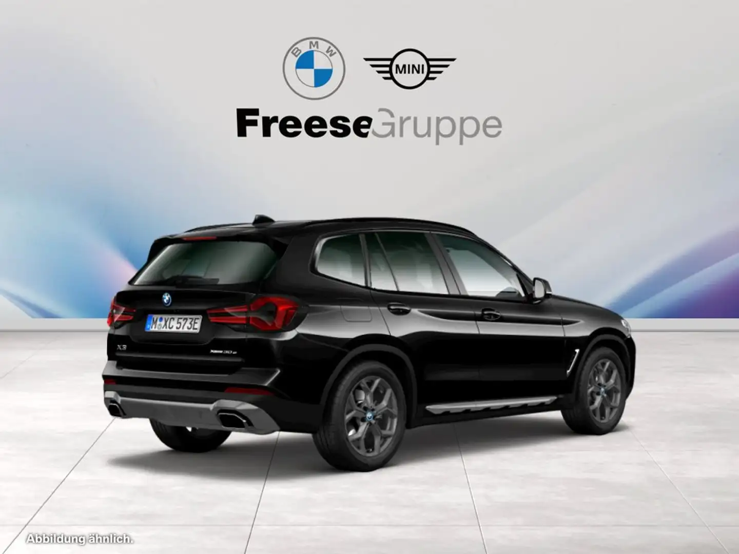 BMW X3 xDrive30e Head-Up HK HiFi DAB WLAN Pano.Dach Schwarz - 2