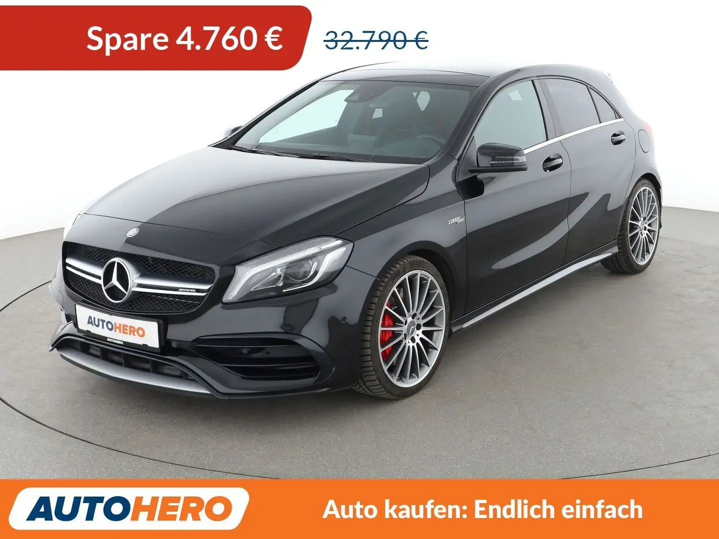 Mercedes-Benz A 45 AMG AMG 4Matic Sport Aut.*NAVI*LED*CAM* Black - 1