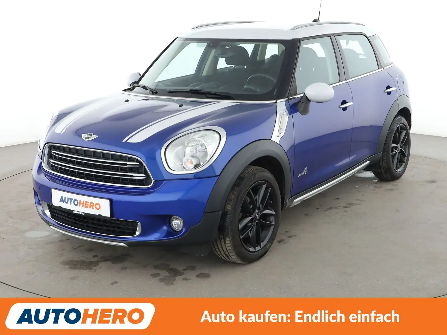 MINI Cooper D Countryman Cooper D ALL4*NAVI*TEMPO*PDC*SHZ* Blau - 1