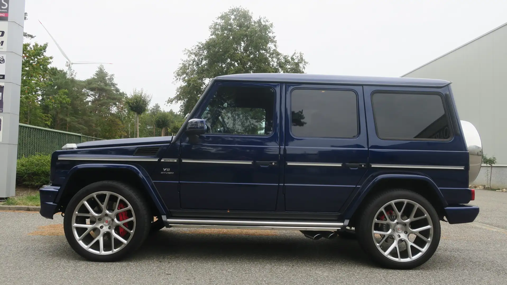 Mercedes-Benz G 63 AMG SPEEDSHIFT 7G-TRONIC "LICHTE VRACHT"Netto 128000E Bleu - 2