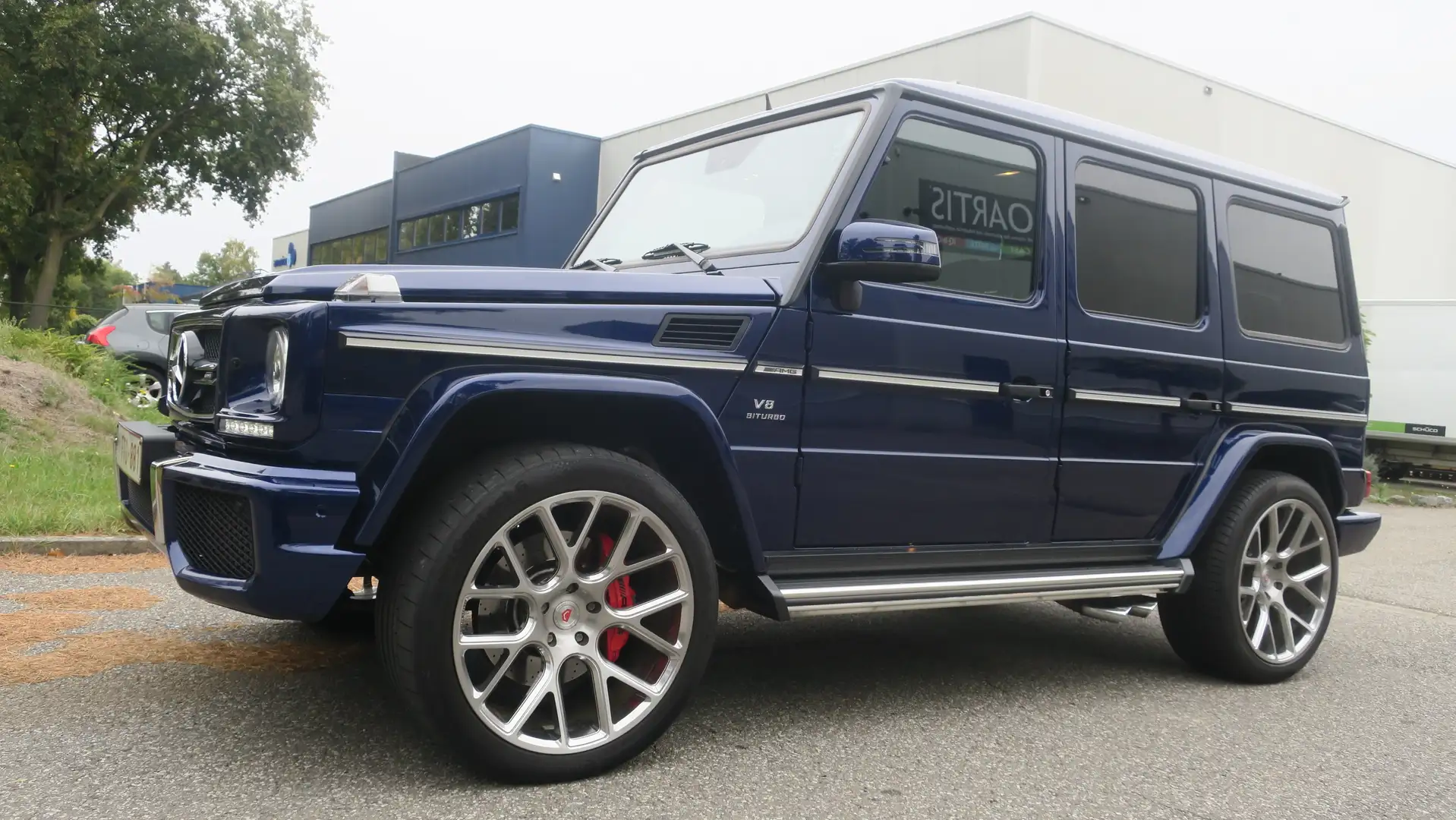Mercedes-Benz G 63 AMG SPEEDSHIFT 7G-TRONIC "LICHTE VRACHT"Netto 128000E Bleu - 1