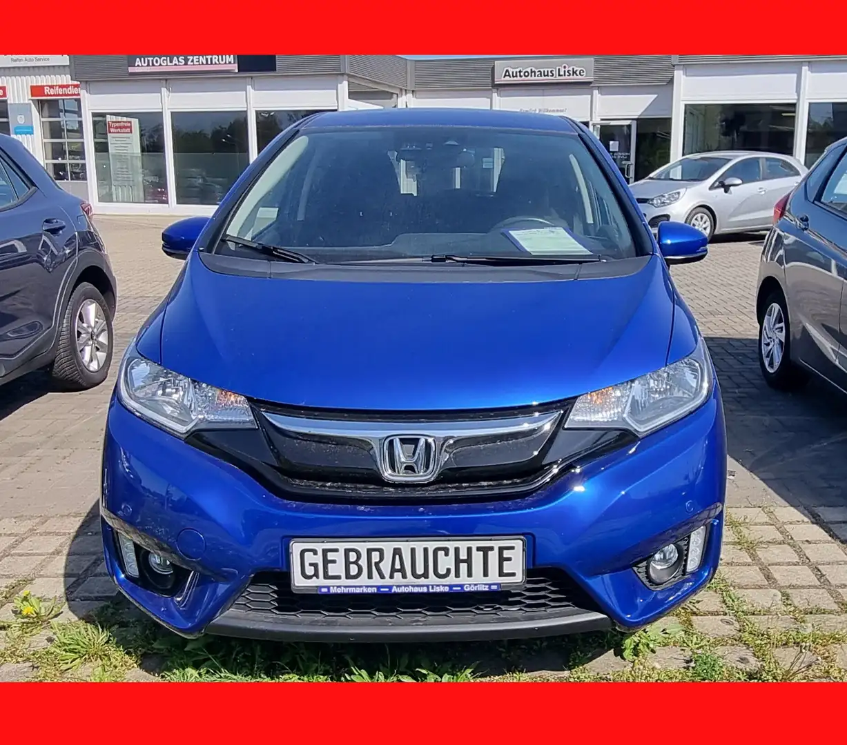 Honda Jazz COMFORT/NAVI/KLIMA/LMF/RS/MAL/TFL/ZV/BC/TEMPOMAT Bleu - 1