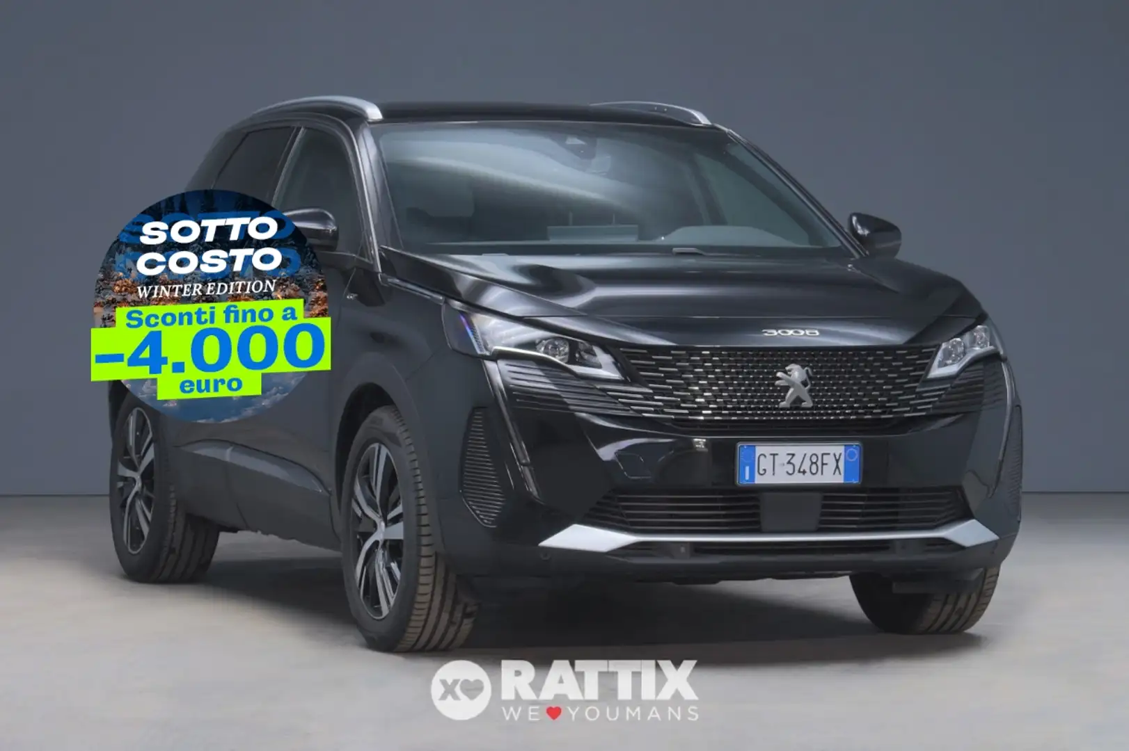 Peugeot 3008 1.2 Puretech t 130CV GT Nero - 1
