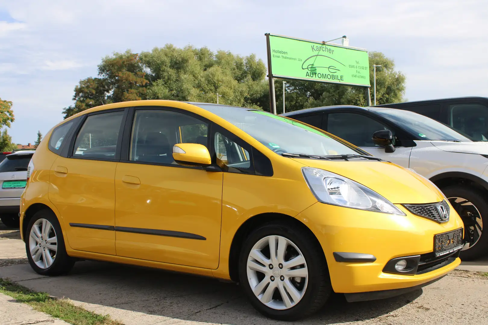 Honda Jazz 1.4 Exclusive*Automatic*105TKM*SH*AHK* Gelb - 1