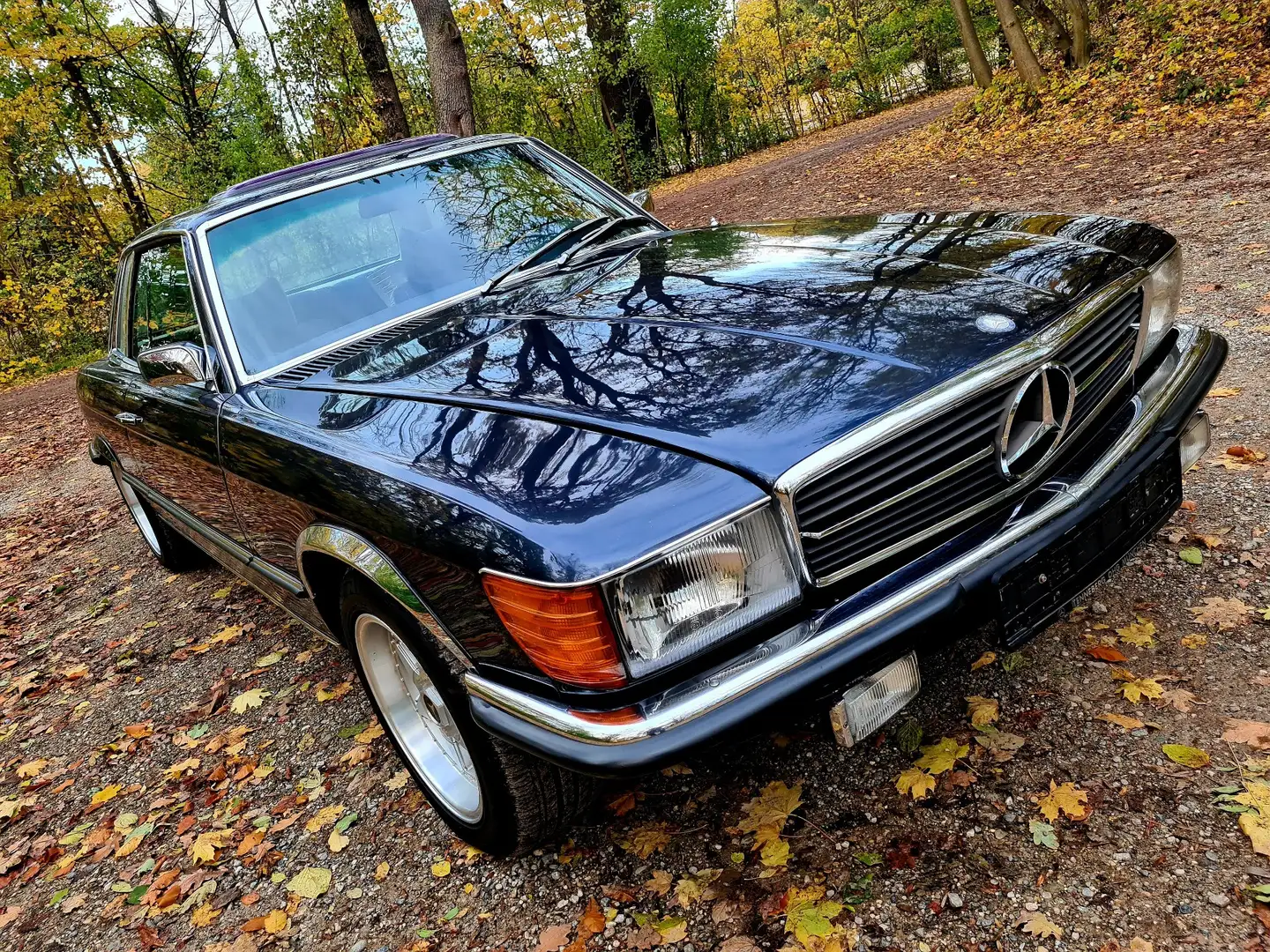 Mercedes-Benz SLC 450 23Jahre Liebhaberbesitz BRD Historie sehr gepflegt Blau - 1