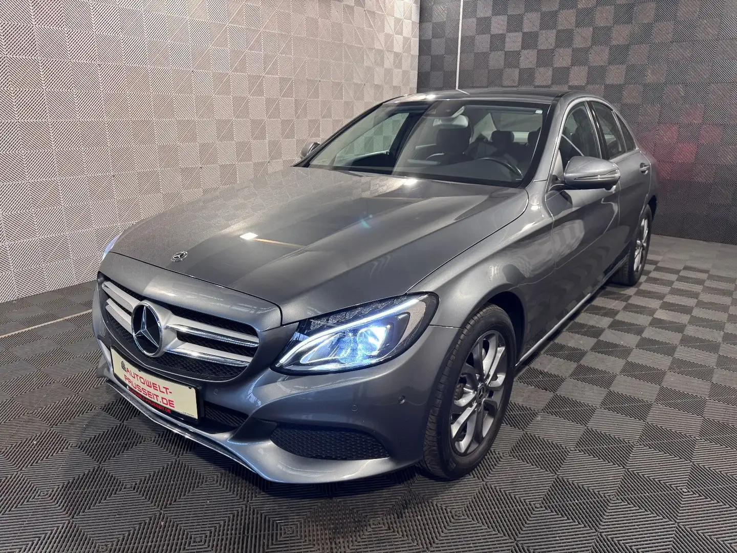 Mercedes-Benz C 180 CGI Lim.*AVANTGARDE*ACC-LED-KLIMA-NAVI-9G Grau - 2