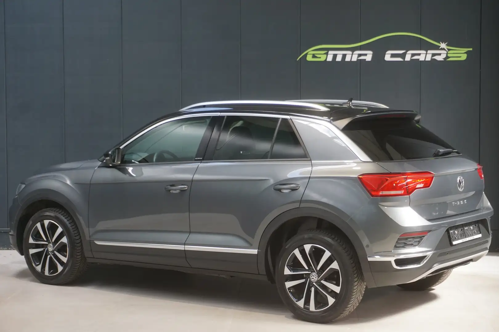 Volkswagen T-Roc T-Roc 1.0 TSI IQ.DRIVE-Benzine-Airco-Navi-Garantie Grijs - 2