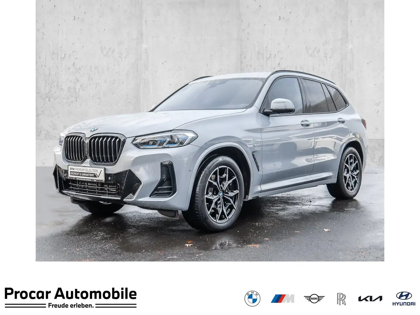 BMW X3 xDrive30i M Sport HUD RFK NAVI LED Laser DAB Grau - 1