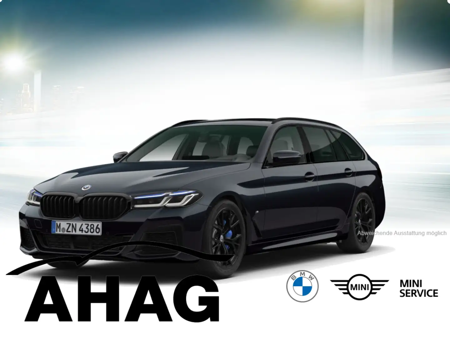 BMW 540 d xDrive Touring M Sportpaket Innovationsp. Schwarz - 2