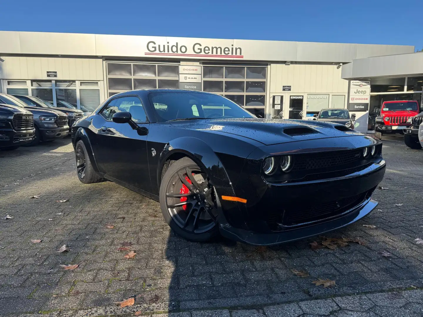 Dodge Challenger 6.2 V8 HEMI Hellcat Widebody + Carbon Zwart - 2