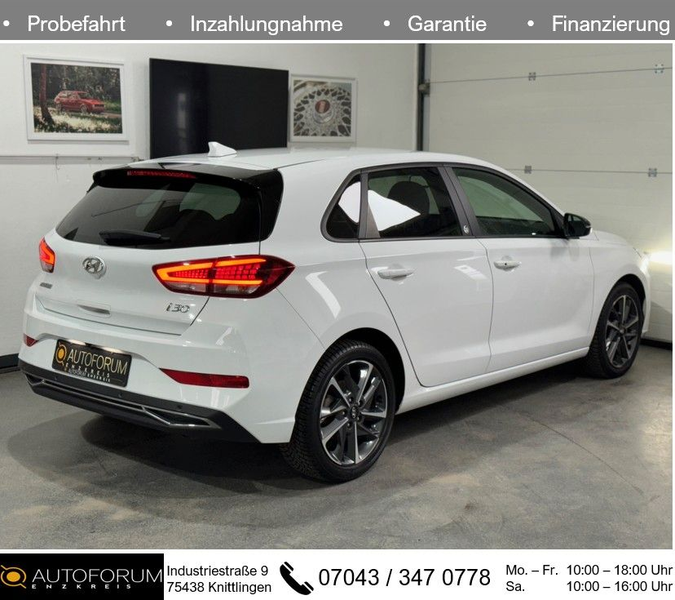 Hyundai i30 1.0Edition 30+Mild-Hybrid*NAVI*R-KAMERA*TEMP — photo 10