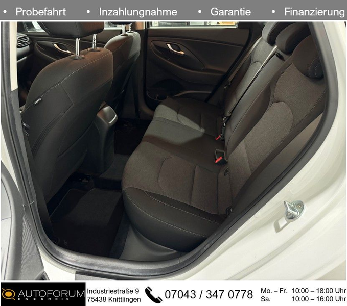 Hyundai i30 1.0Edition 30+Mild-Hybrid*NAVI*R-KAMERA*TEMP — photo 13