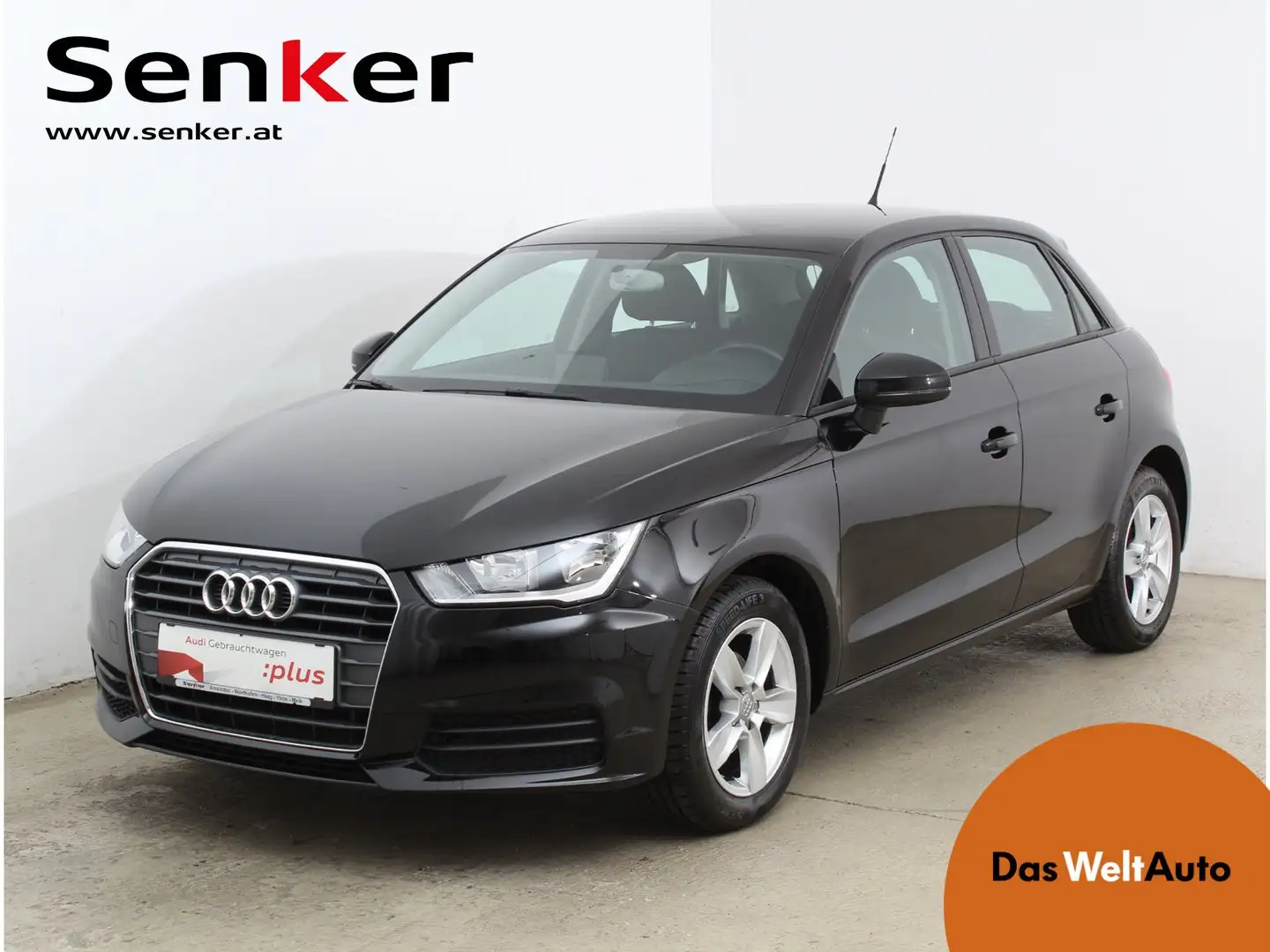 Audi A1 1.0 TFSI intro Zwart - 1