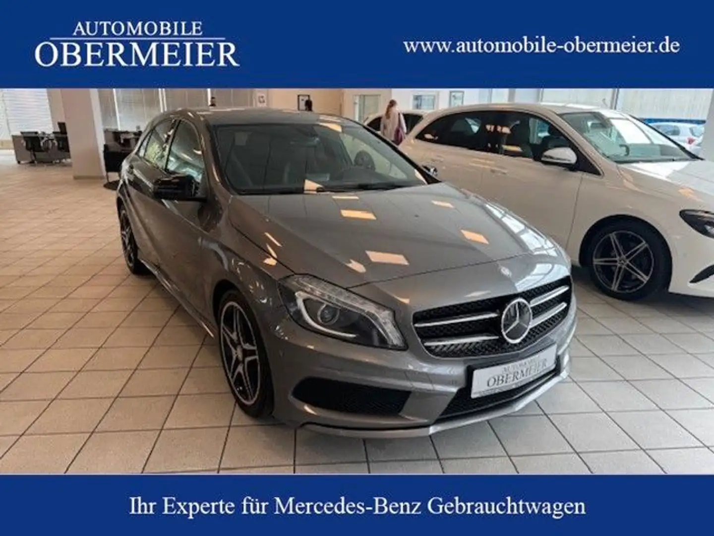 Mercedes-Benz A 200 AMG/Night CDI RFK SHZ Xenon Klima Gris - 1