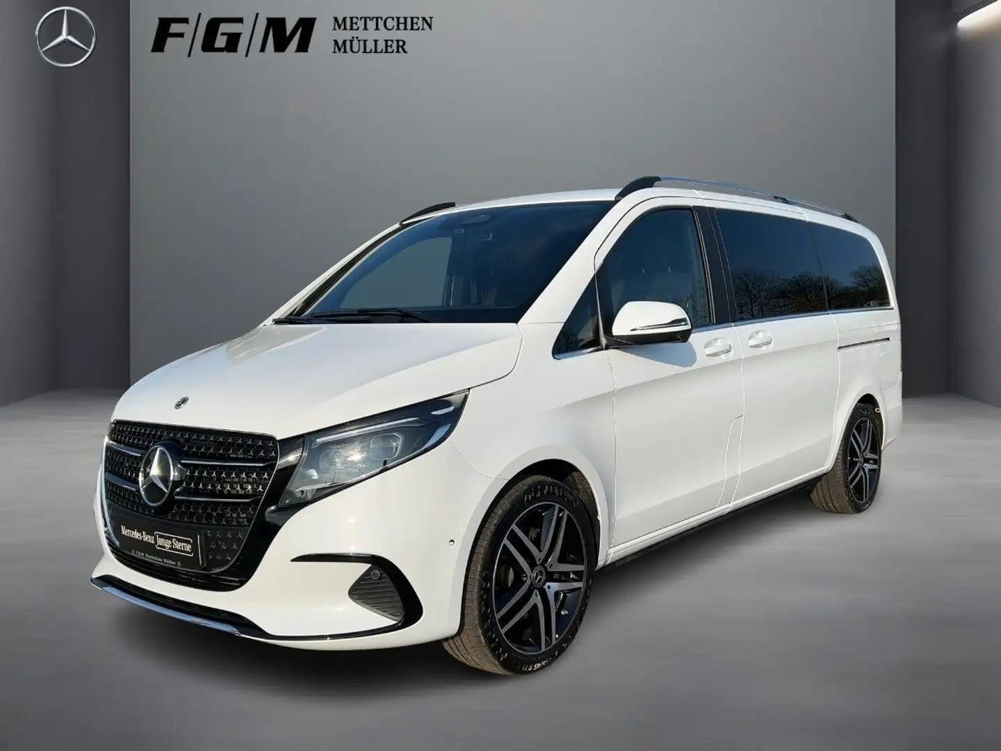 Mercedes-Benz V 250 d Avantgarde lang MBeam|S-Dach|TWA|360|AHK Weiß - 1