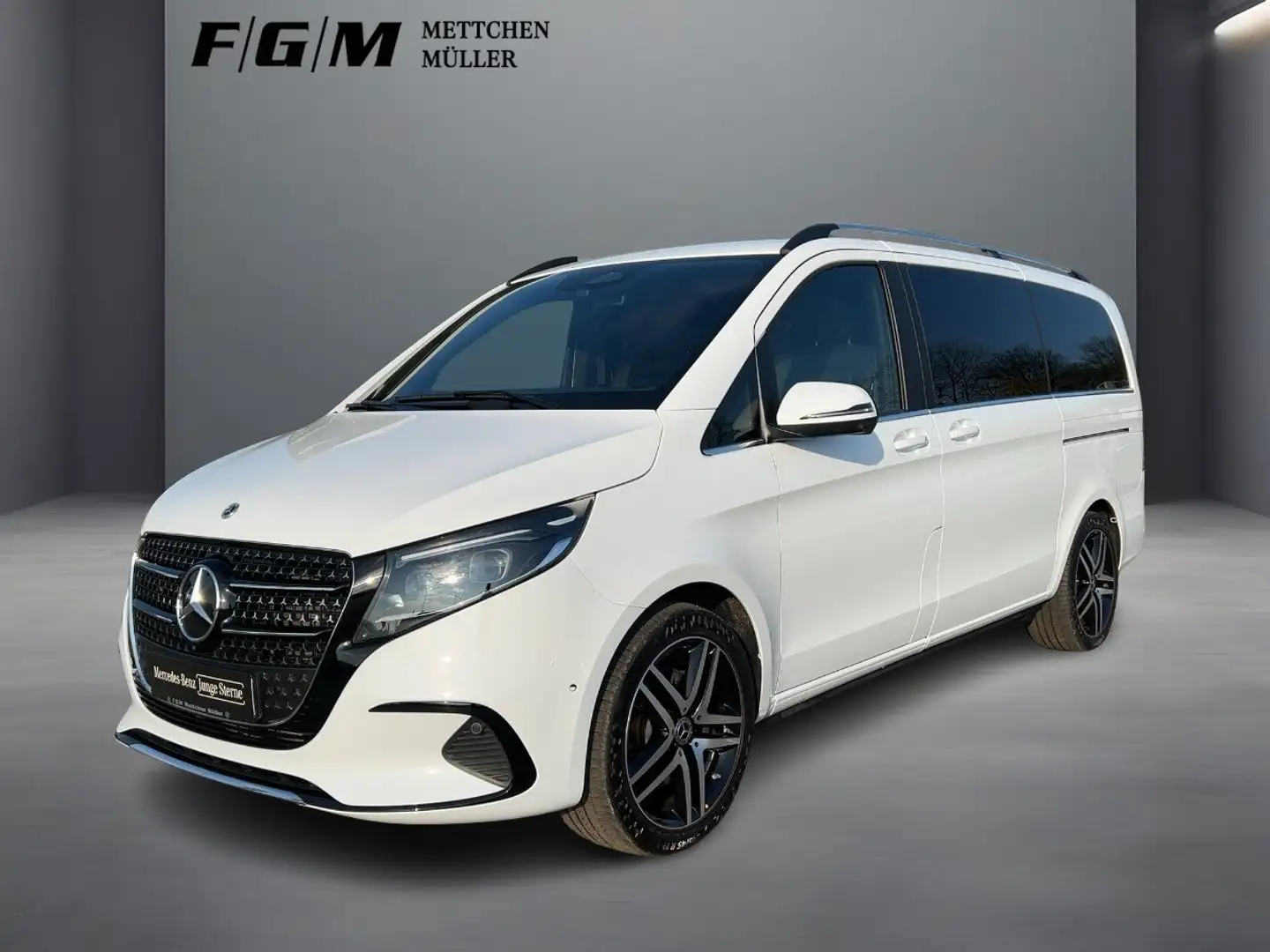 Mercedes-Benz V 250 d Avantgarde lang MBeam|S-Dach|TWA|360|AHK Weiß - 2