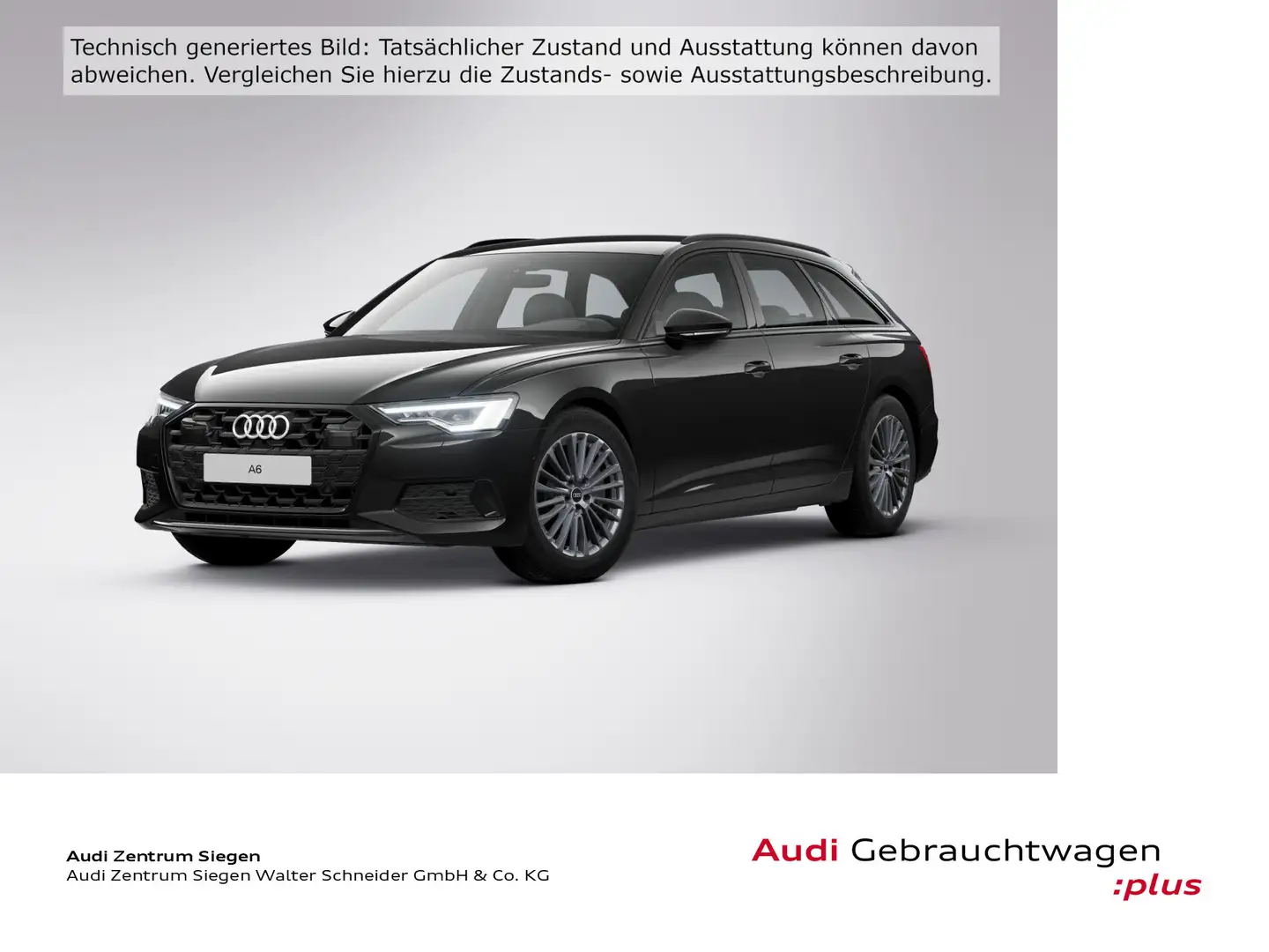 Audi A6 45 2.0 TFSI Avant advanced Schwarz - 1