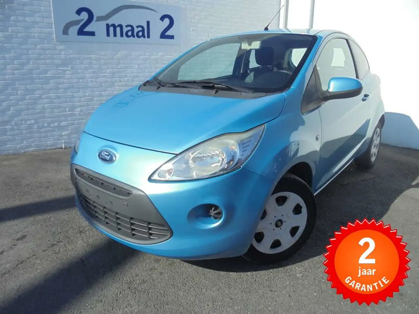 Ford Ka/Ka+ 1.2i incl. 2 JAAR garantie=UNIEK IN BELGIË Blauw - 1