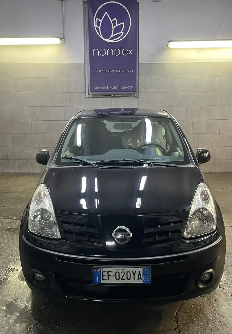 Nissan Pixo 1.0 benzina- euro 5 - SOLI 59.000 KM !!! Nero - 1