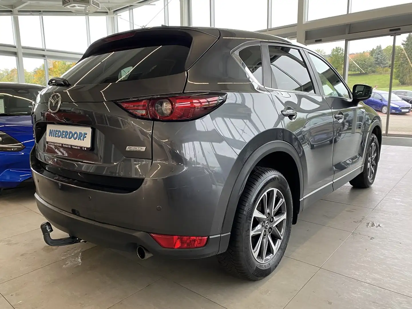 Mazda CX-5 2.0 Exclusive AHK NAVI KAM LED Grau - 2