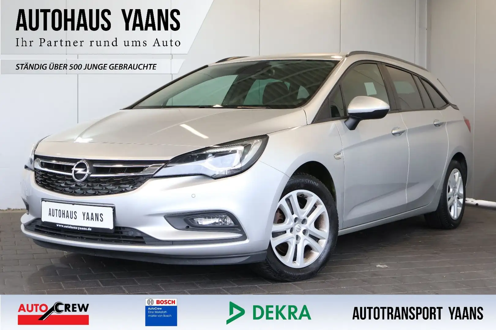 Opel Astra K ST 1.6 CDTI Business NAVI+LED+LANE Silber - 1