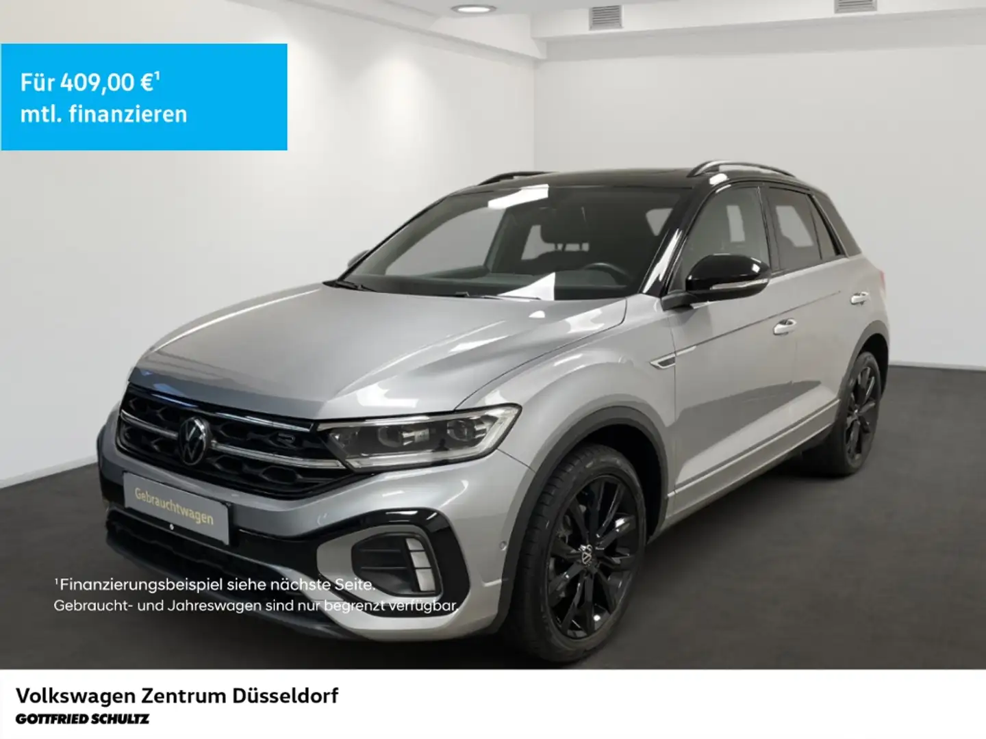 Volkswagen T-Roc R-Line 1.5 l TSI DSG Panoramadach Rückfahrkamera Silber - 1