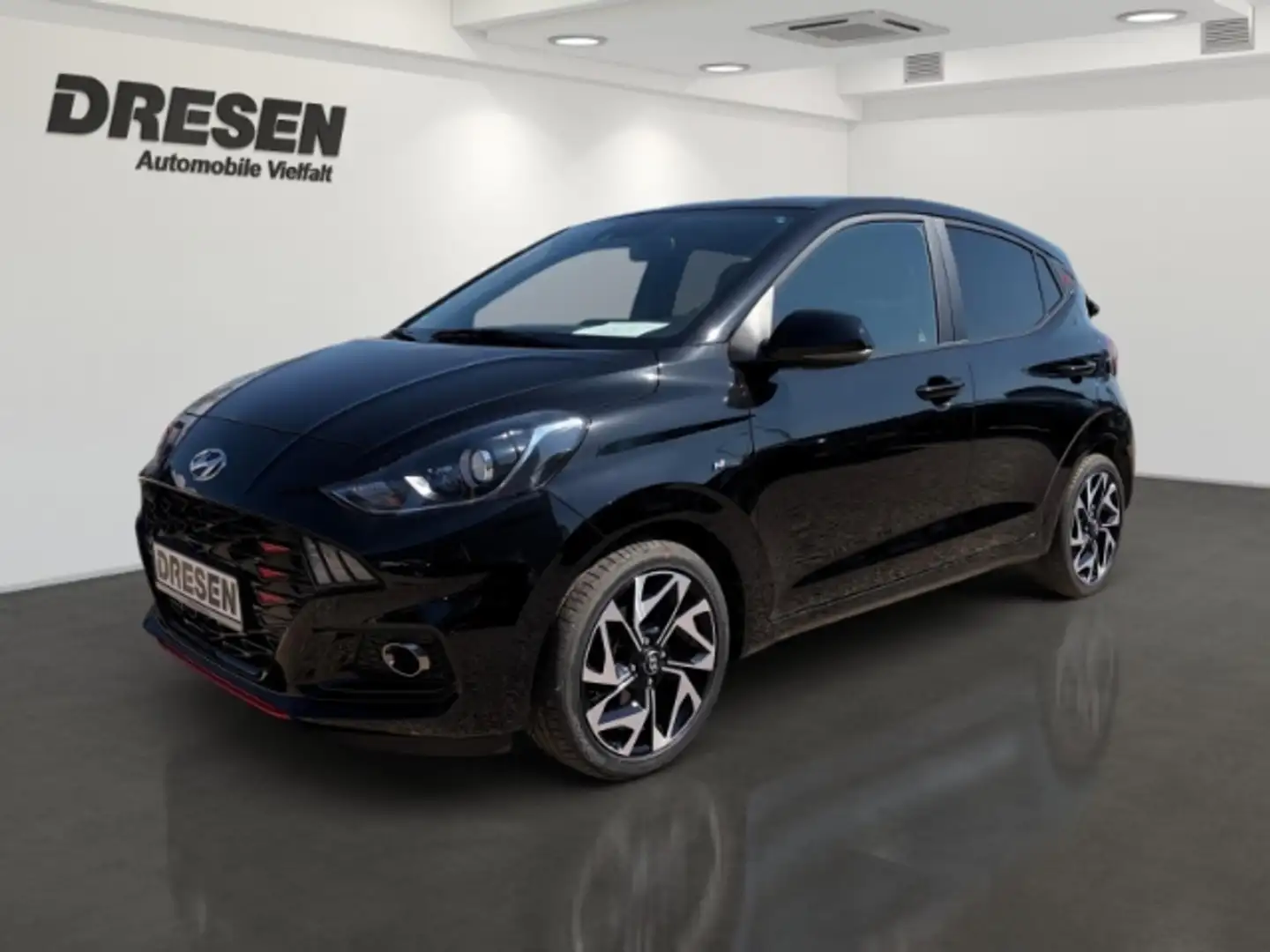 Hyundai i10 1.0 N-Line 100 PS El. Aussenspiegel, El. Fensterhe Negro - 2