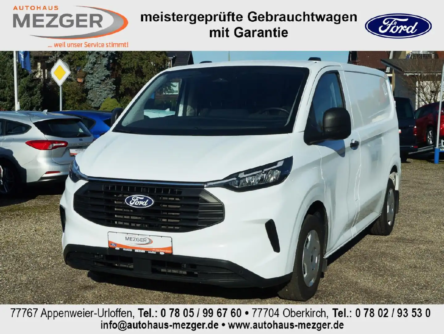 Ford Transit Custom 320 L1 Trend FWD Weiß - 1