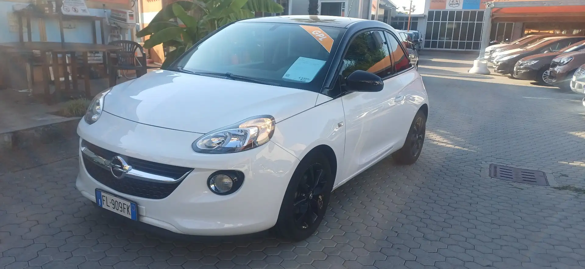 Opel Adam Adam 1.4 Black Jack Gpl-tech 87cv E6 Blanc - 1