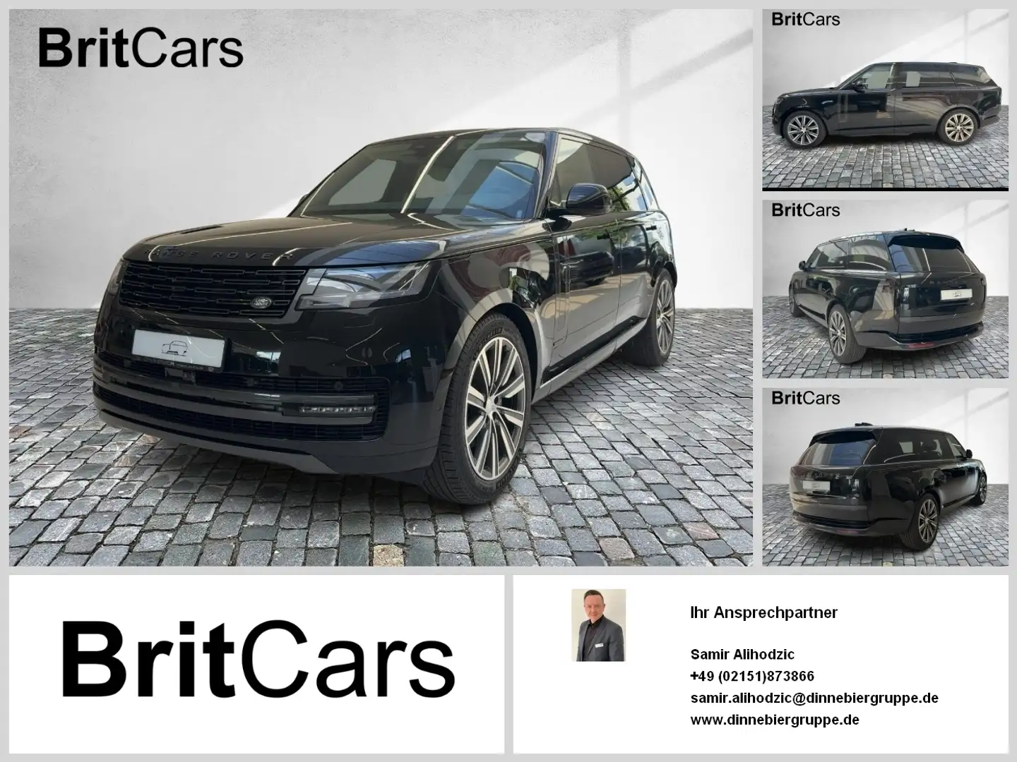 Land Rover Range Rover P460e LWB Autobiography Hybrid ACC Noir - 1
