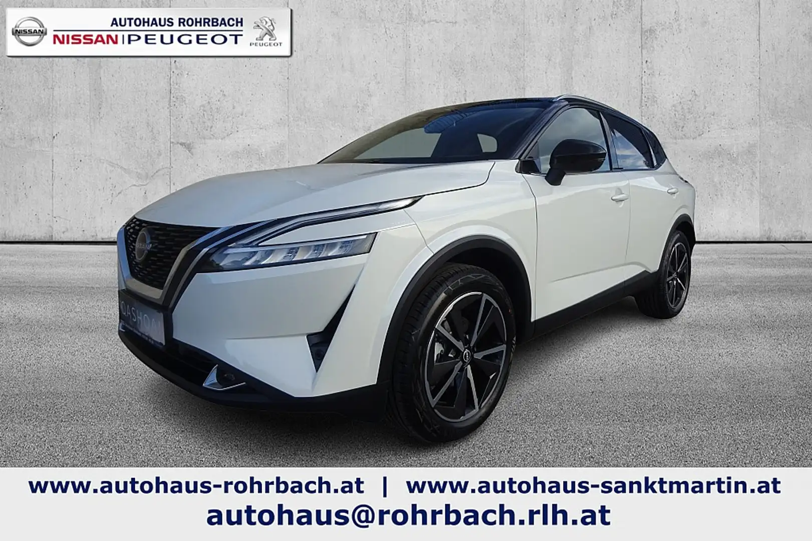 Nissan Qashqai 1,5 VC-T e-Power Tekna Weiß - 1