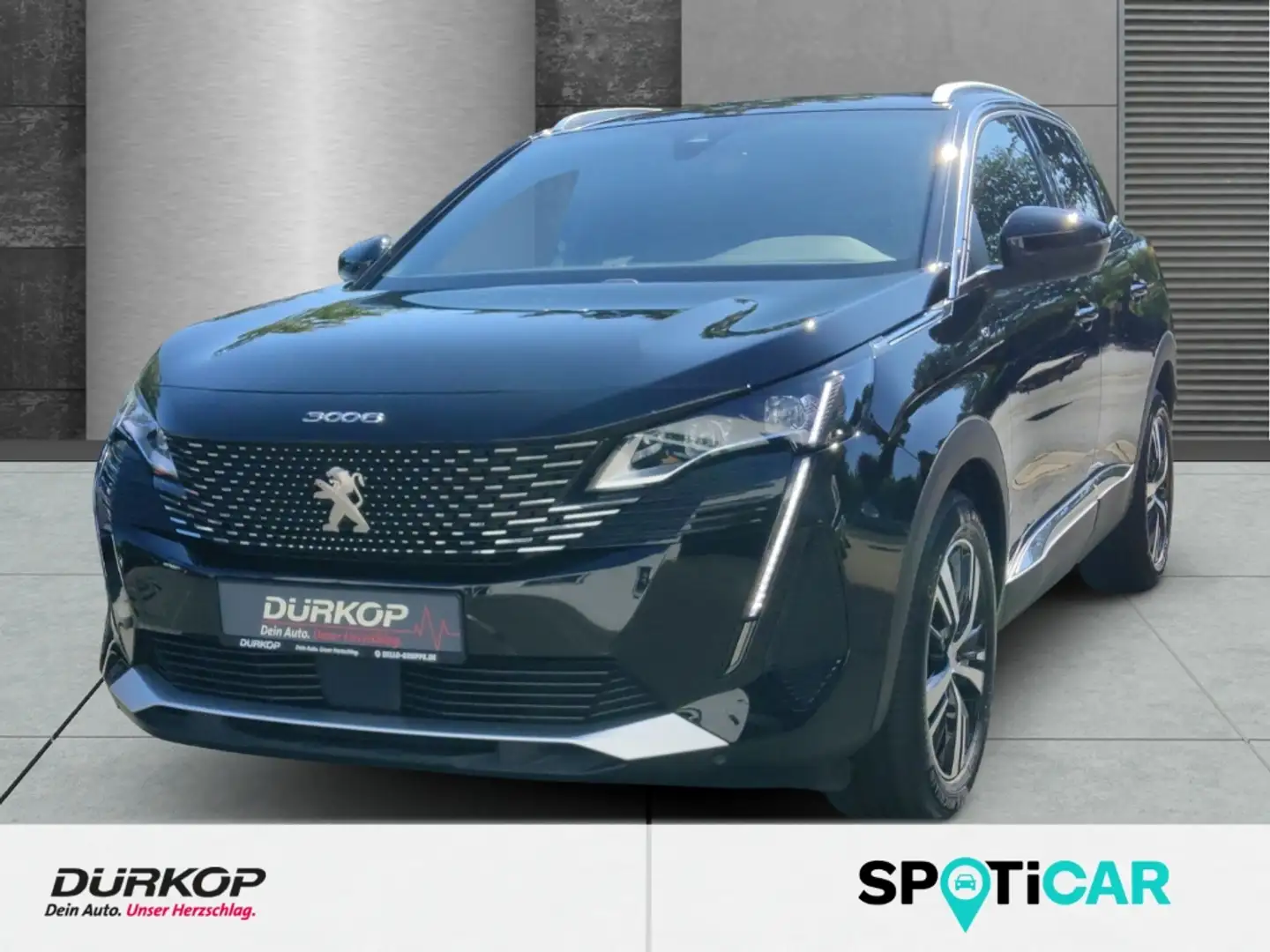 Peugeot 3008 1.2 PureTech 130 GT 8-AT SHZ el.-Heckkl. Чёрный - 1