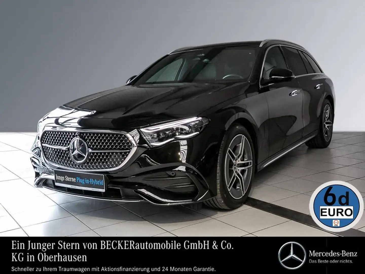 Mercedes-Benz E 300 de T AMG DISTRO HUD BURMESTER 4D AHK 360° Noir - 1