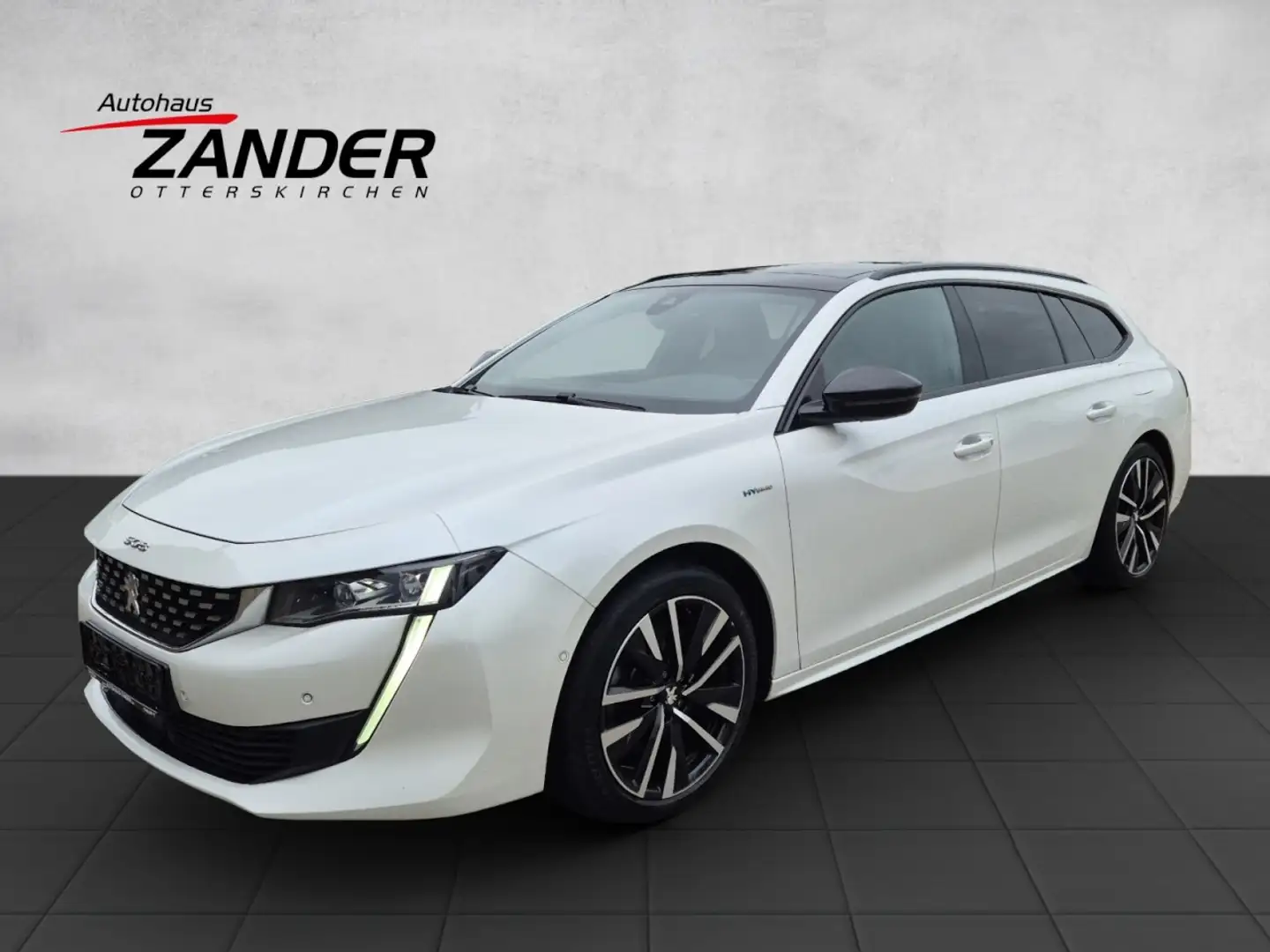 Peugeot 508 SW Hybrid 225 GT ACC Totwinkelassistent Navi Weiß - 1