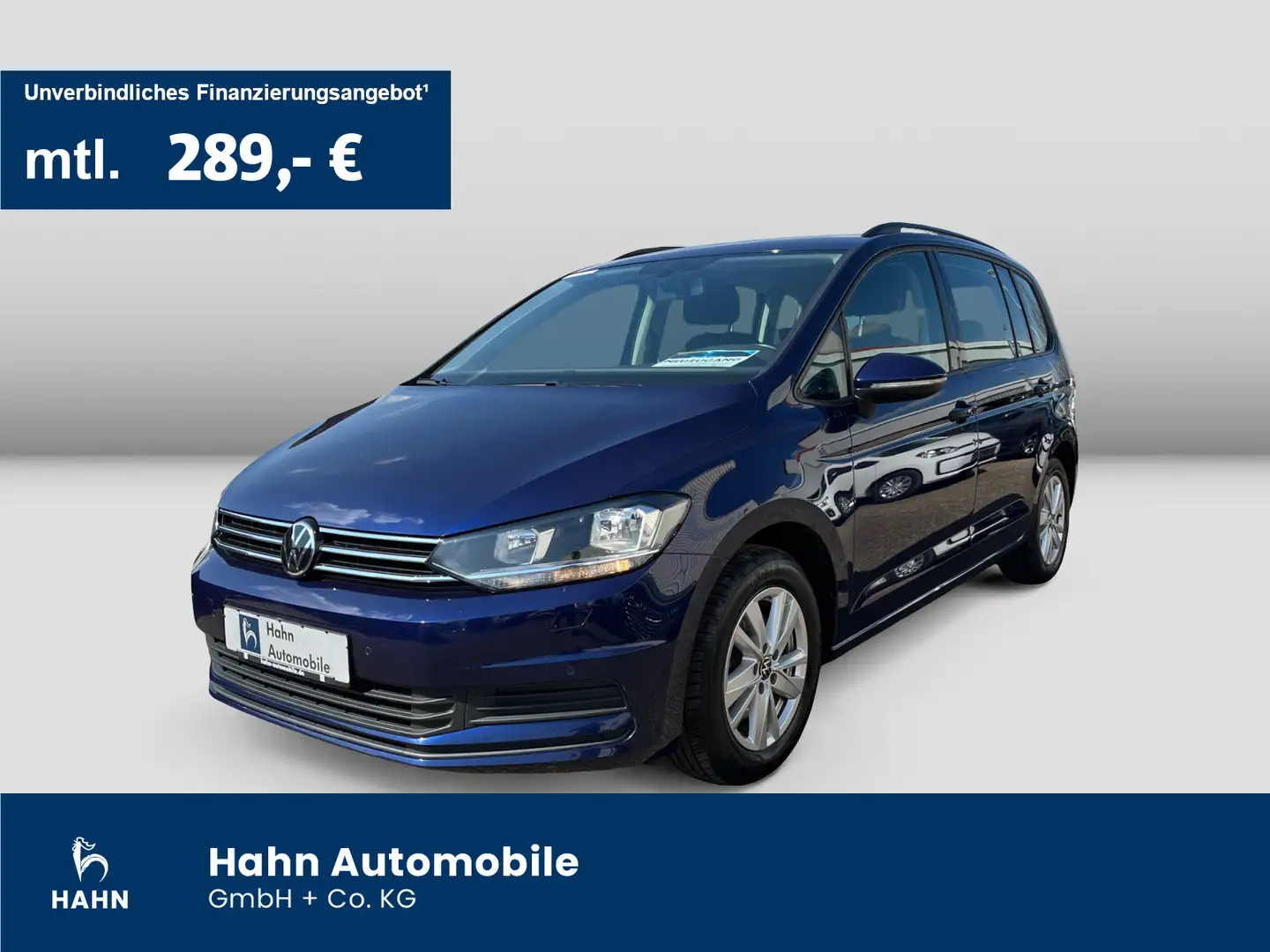 Volkswagen Touran 2.0TDI Comfortline ACC Navi SHZ PDC Blau - 1