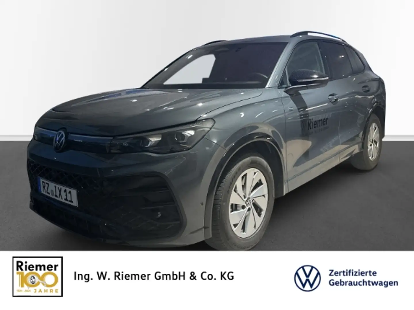 Volkswagen Tiguan R-Line 2.0TDI 110kW DSG S'HZG+AHK+PANO HUD Grau - 1